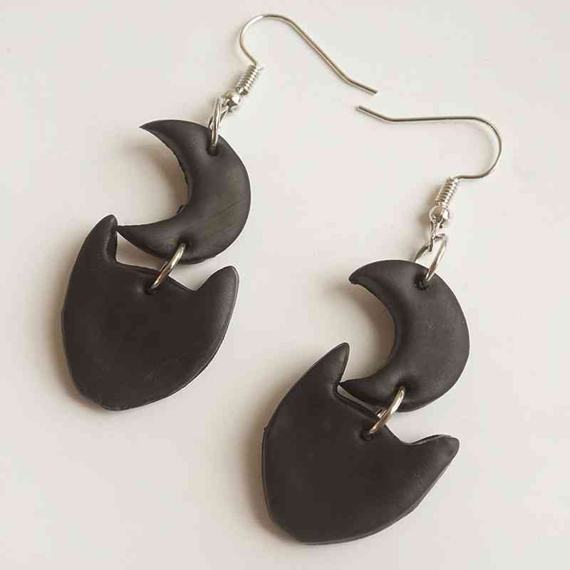 Halloween Theme Dangle Earrings - Damned Threads